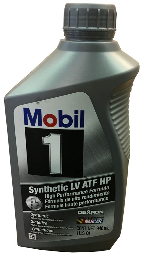 mobil 1 synthetic lv atf hp transmission fluid|dexron hp atf approved fluids.